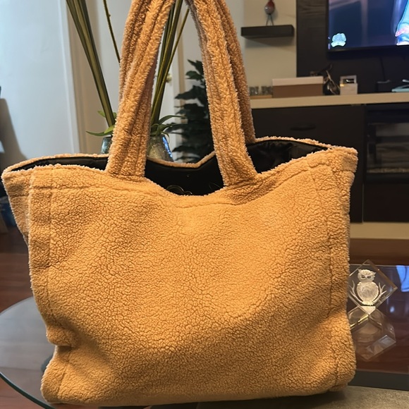 Victoria's Secret Tan Tote Bag - Picture 5 of 5